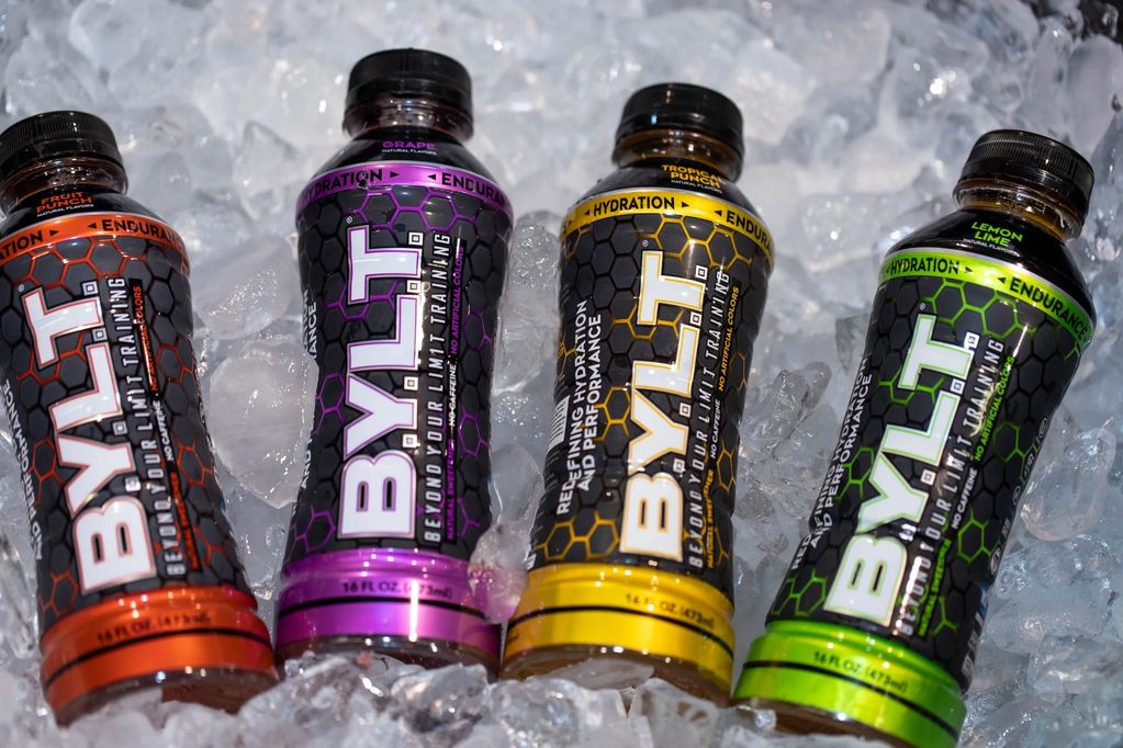 BYLT Sports Drinks patented SmartCarb® technology 