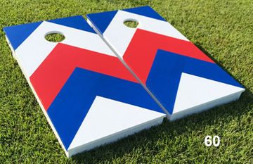 Red White and Blue Cornhole Boards