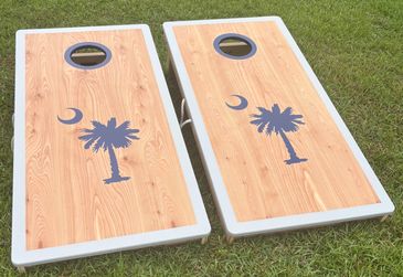 Natural Corn Hole Boatds