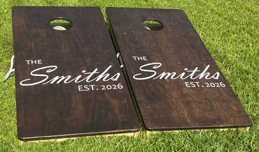 Wedding Cornhole Boards