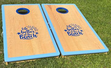 Natural Cornhole Boards