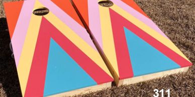 Multi Color Corn hole Boards
