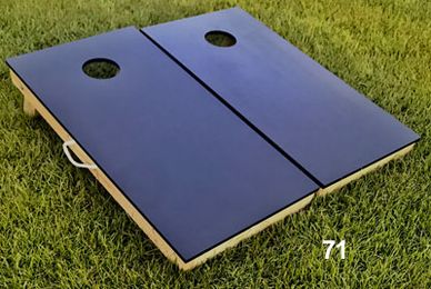 Navy Cornhole Boards