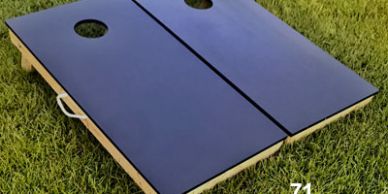 Navy Cornhole Boards