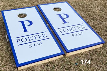 Wedding Cornhole Boards