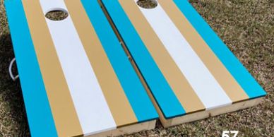 Vertical Cornhole Boards