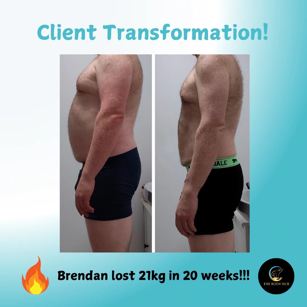 Brendan lost 21kg in 20 weeks
