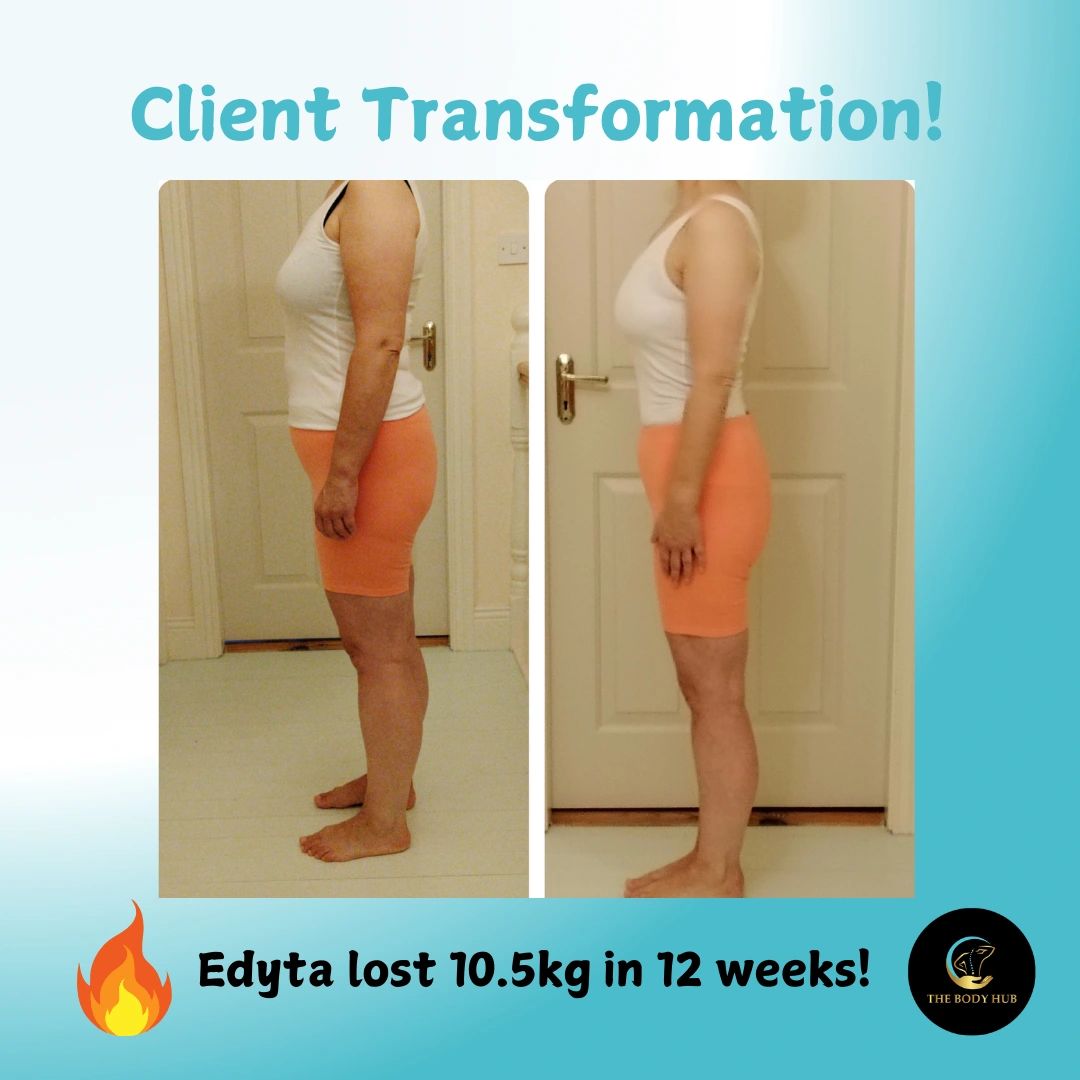 Edyta lost 10.5kg in 12 weeks