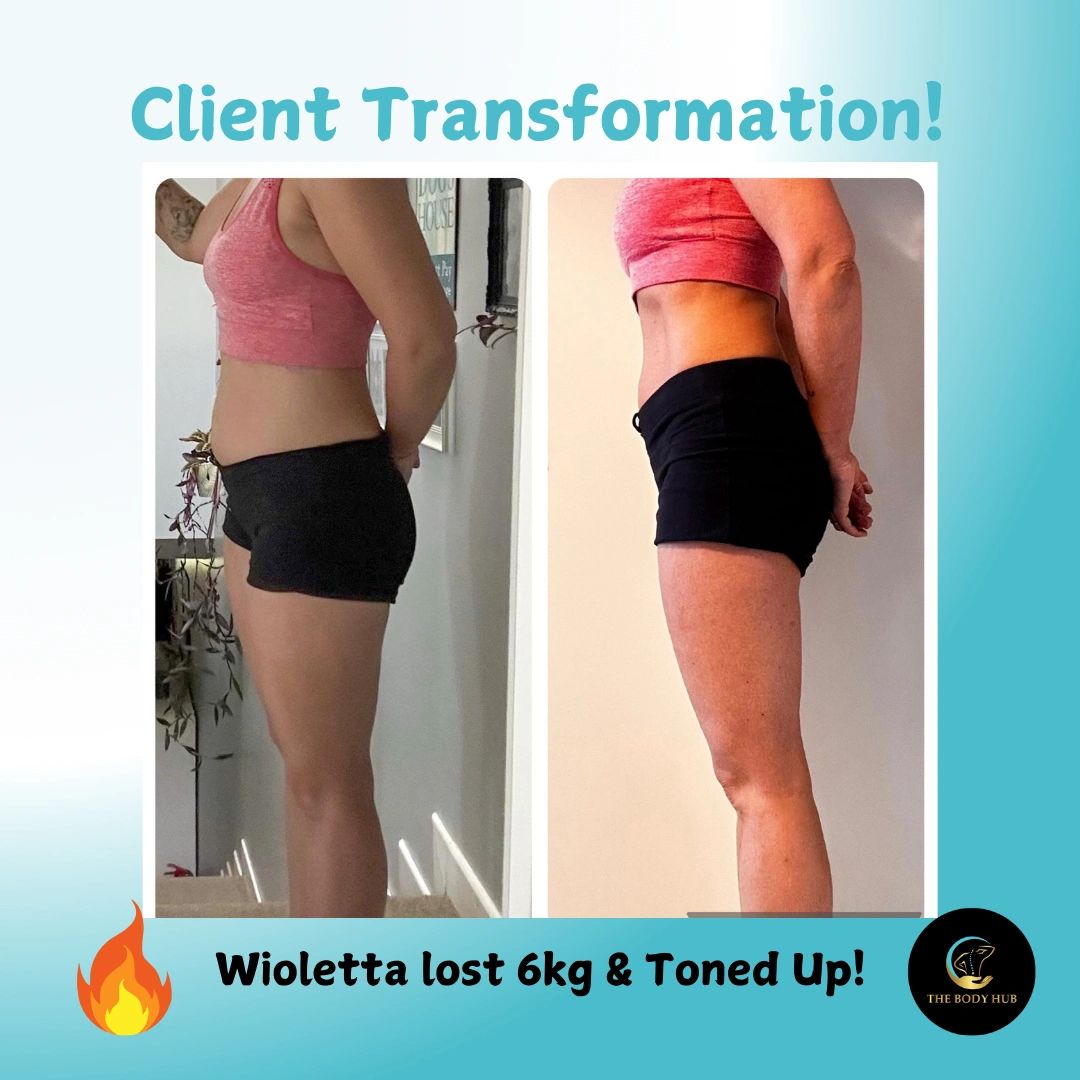 Wioletta lost 6kg and toned up
