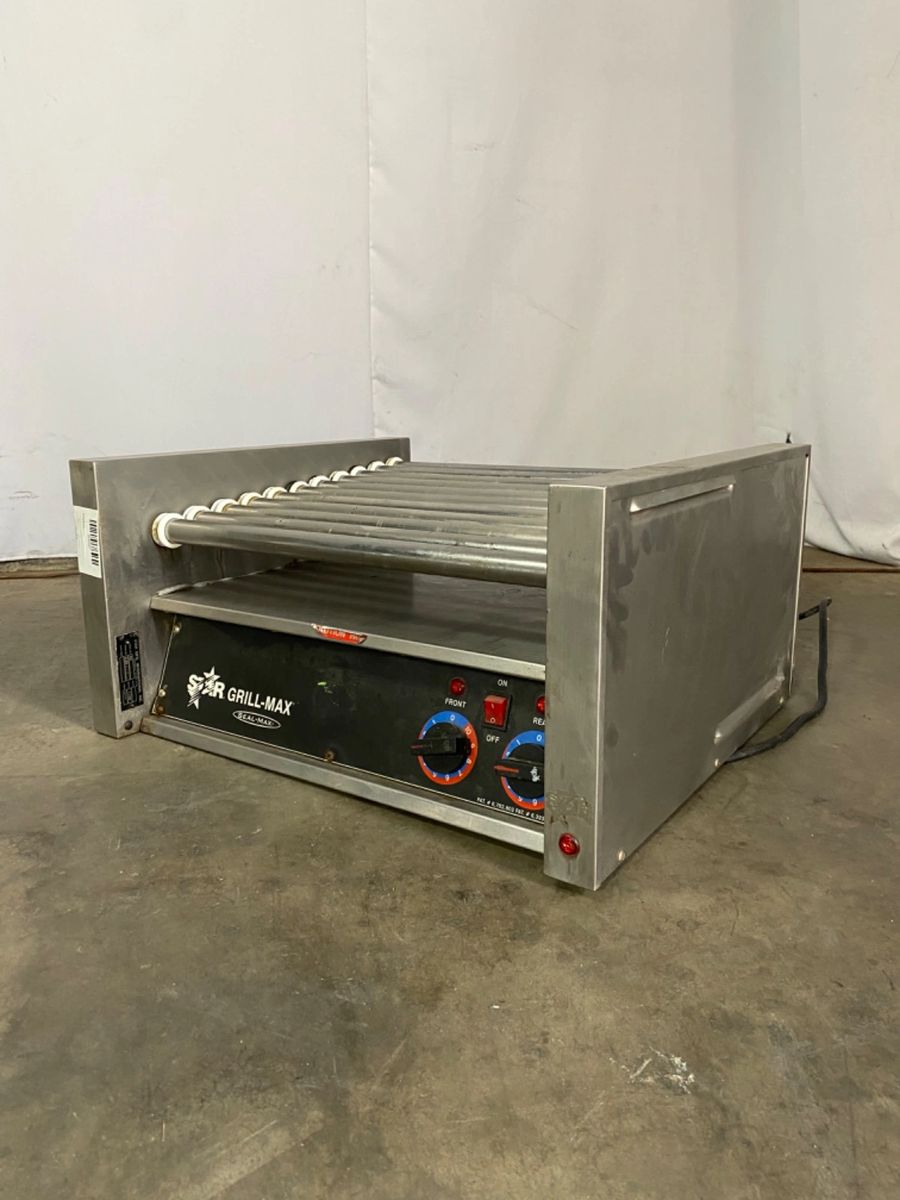 STAR GRILL-MAX ELECTRIC HOT DOG ROLLER GRILL; 30 (needs location)