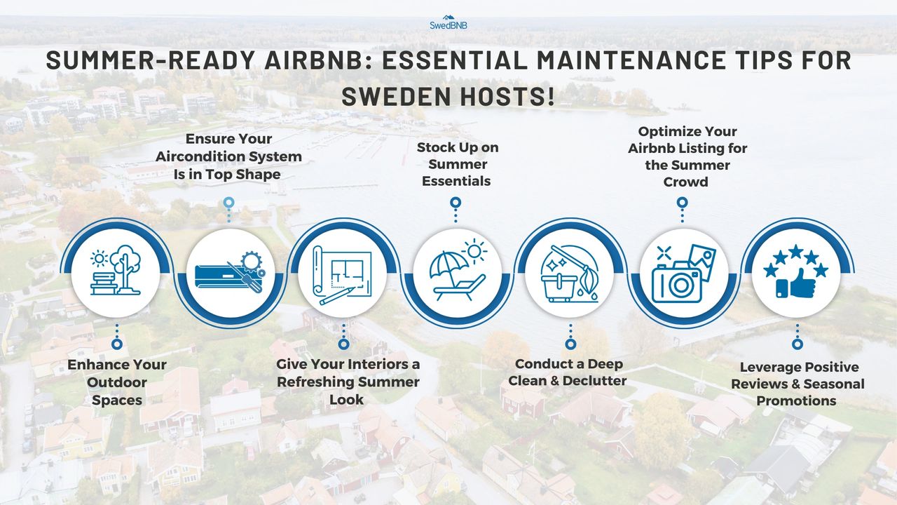 Summer-Ready Airbnb: Essential Maintenance Tips for Sweden Hosts!