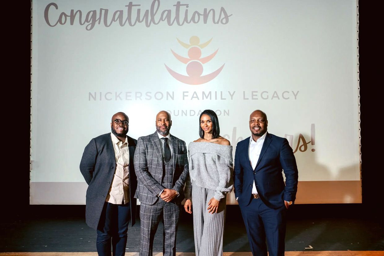 Nickerson Family Legacy Foundation members of the board and staff