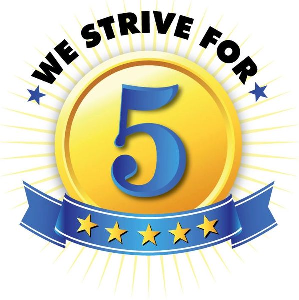 5 Star Rating