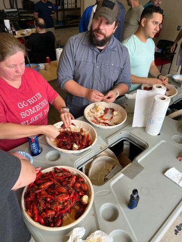 crawfish houston event photos