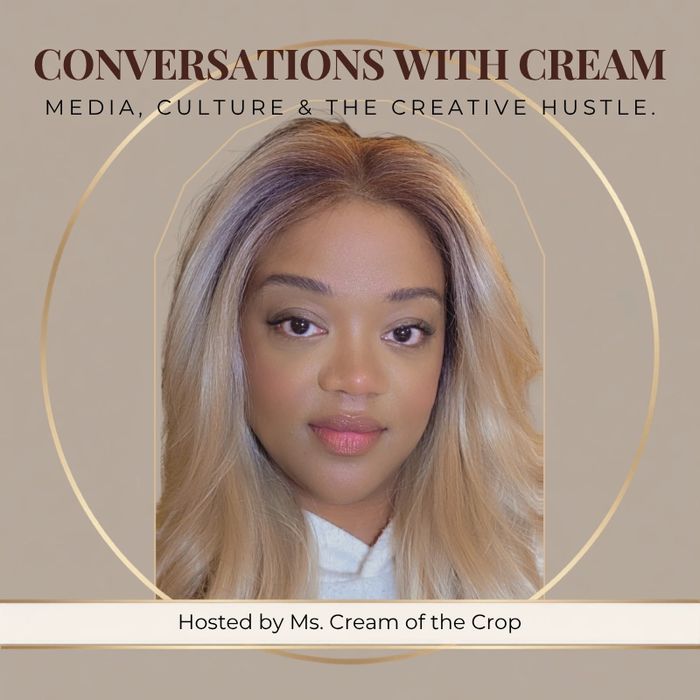 Portrait of Ms. Cream hosting Conversations With Cream.