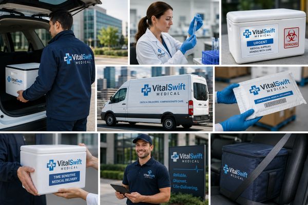 VitalSwift Medical providing reliable, time-sensitive medical deliveries and supplies.