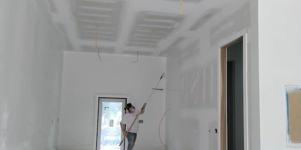 interior drywall priming