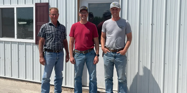 Riverview Feeders owners, Mark, Tanner and Jake Nelson