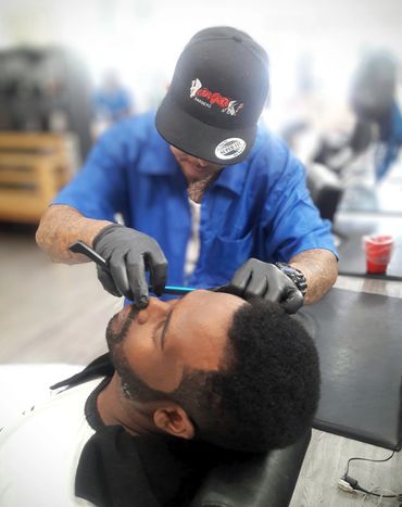#HairFreekBarbers #BestBarbers #Barbershop #kidswelcome #walkinswelcome #Tapers #Fades #Shaves 