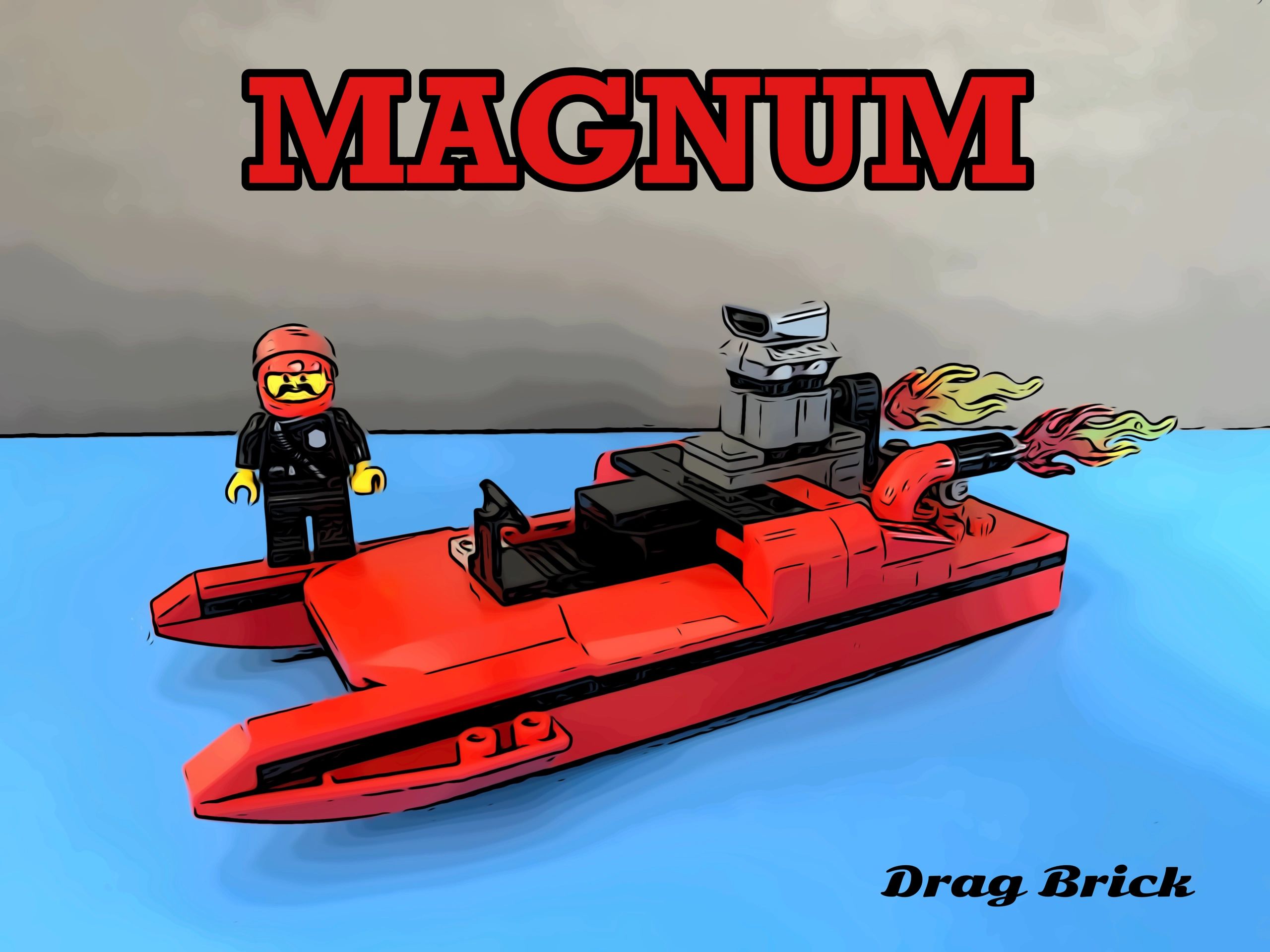 LEGO-MOC-racing-boat