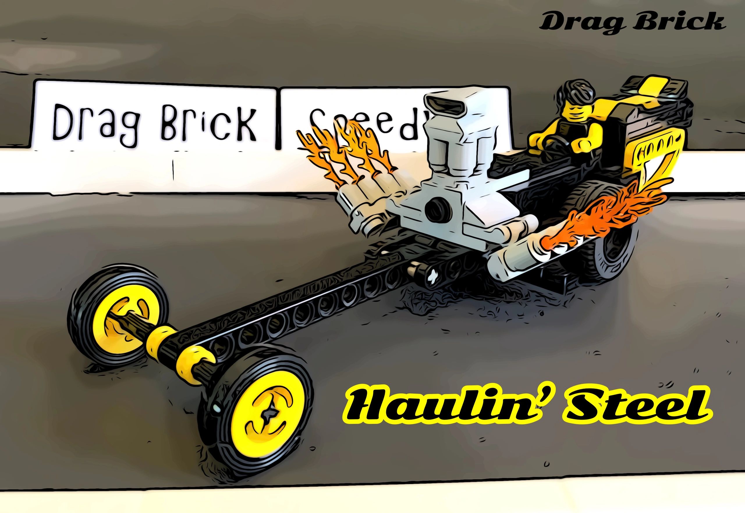 LEGO-drag-racer