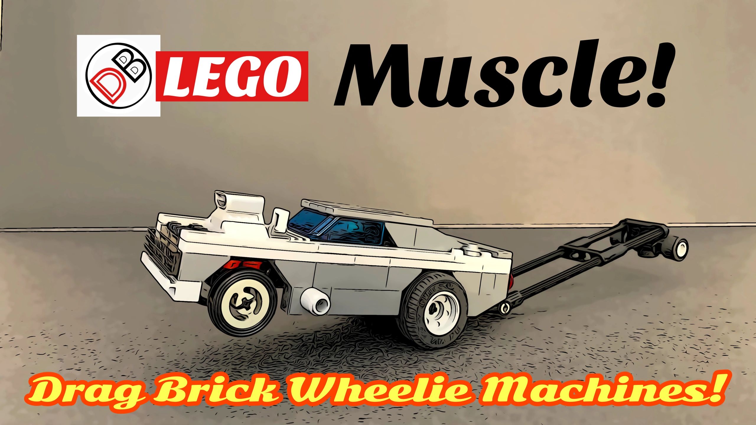 LEGO-Muscle-Car