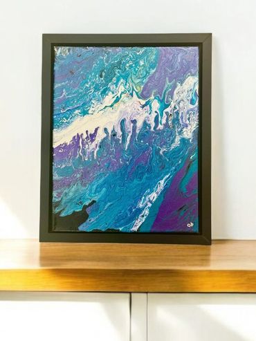 Serene ocean-inspired art
Framed Artwork
Fluid Art
Pour Artwork
Elegant Home Decor
Gift Ideas
Home