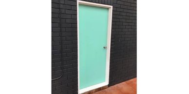 Duracote 2040x820x35mm entrance laundry door