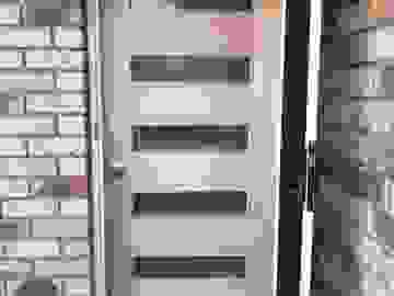 6 lite frosted glass external door