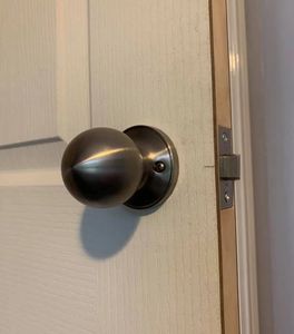passage knob door handle set