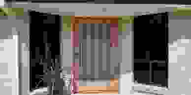 Newhaven 2040x1200mm translucent 4 lite external door.