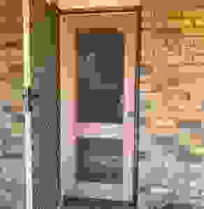 2 lite clear 2040x820x40mm External door with entrance handle