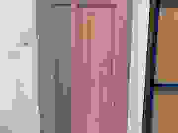 Startpoint 2040x820mm external front door translucent glass. with entry handle