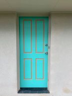 Duracote 4 panel external door.