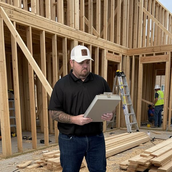 Jax Wool, technical lead, providing daily on-site supervision for a luxury build.