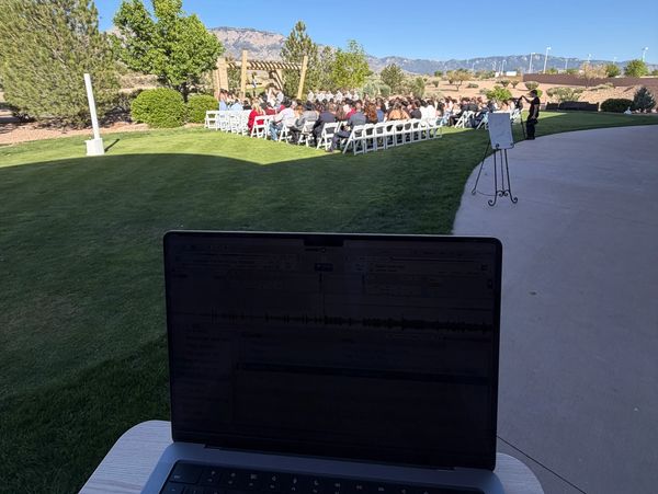Ceremony Mics & Sound Sandia Resort & Casino, Albuquerque Wedding DJ, RNS DJs