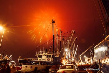 Slow shutter speed on fourth of July, 
New Bedford, MA