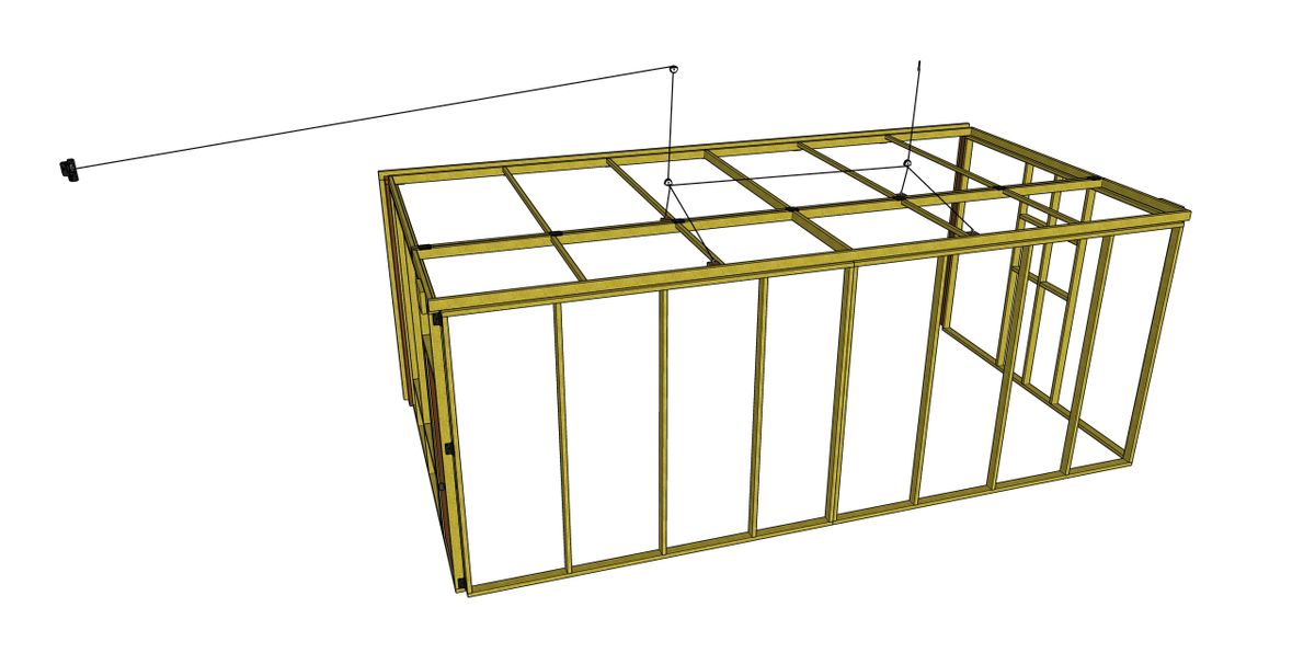 Medium Foldable Paint Booth 10w x 20l x 8h