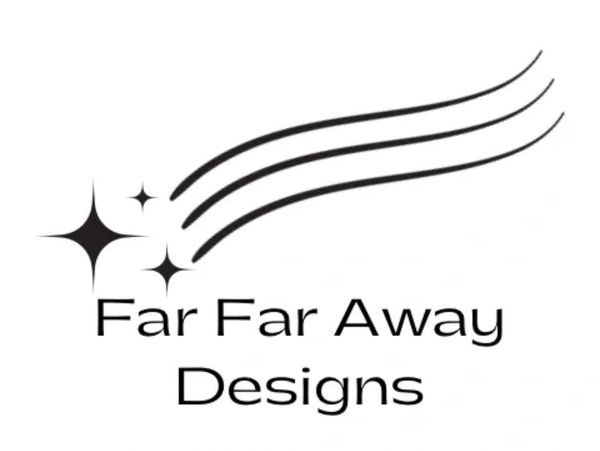 Far Far Away Designs and Cos-cycle Logo