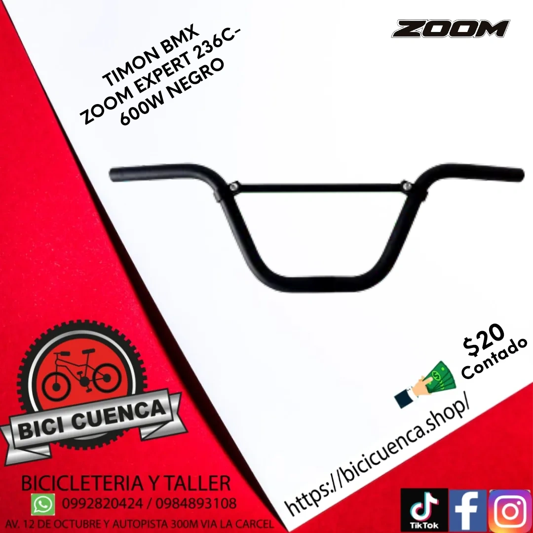 TIMON BMX ZOOM EXPERT 236C-600W NEGRO
