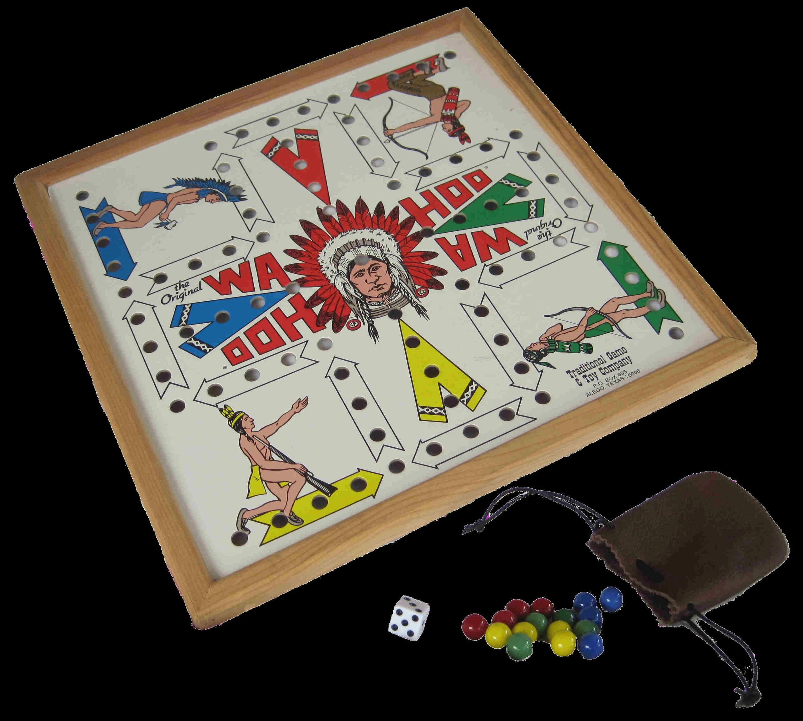 Components of the Wahoo Board Game