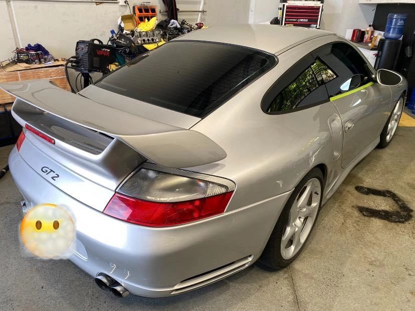 Porsche 911 GT3 — Ceramic Black window tinting