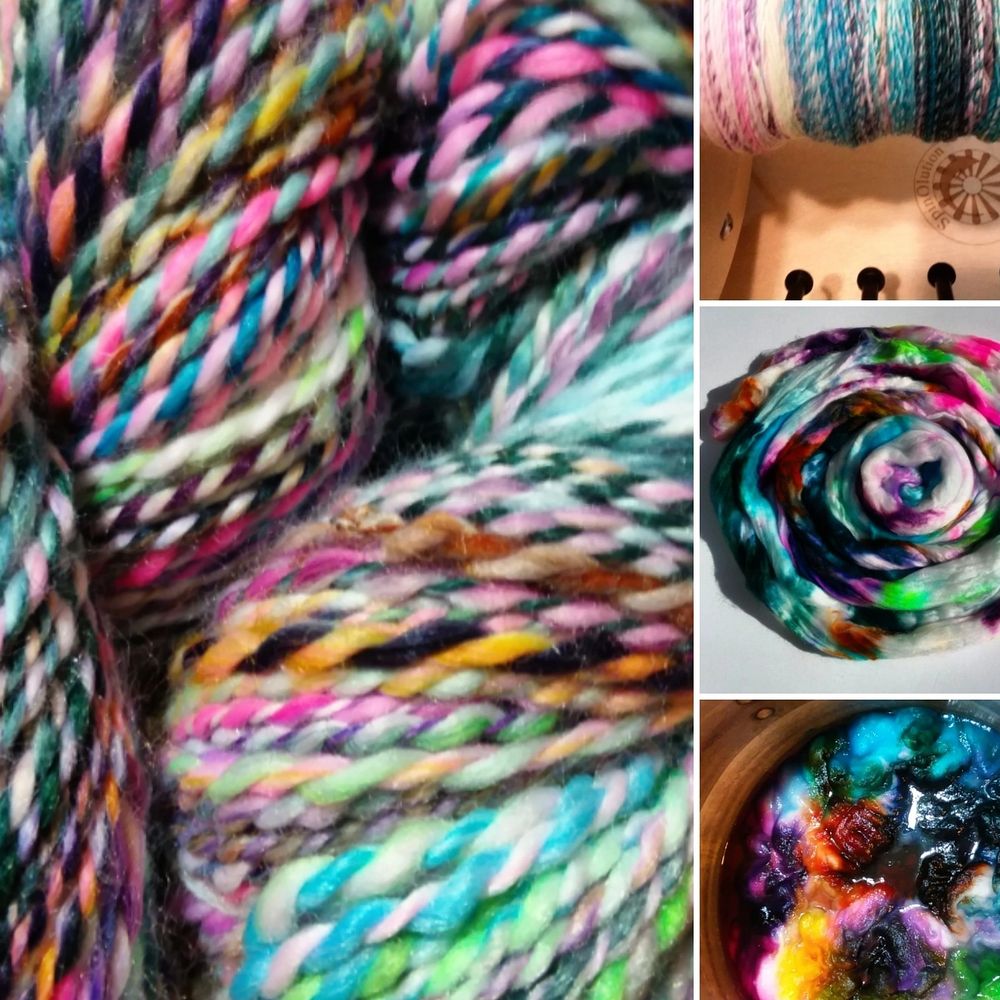 Featured Artist: Riin Gill of Happy Fuzzy Yarn – Spin Artiste – Handspun  Yarn