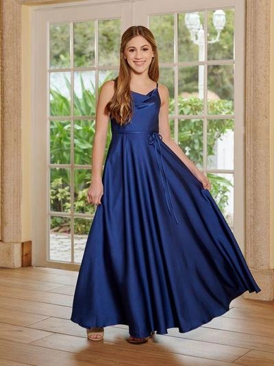 amelia ruched maxi bridesmaid dress Fitted Sleeveless Lycra Slit Gown by Amelia Couture 391 – ABC Fashion