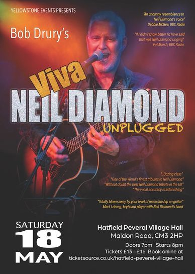 Bob Drury's Neil Diamond at HPVH