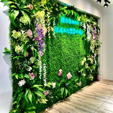 仿真植物牆