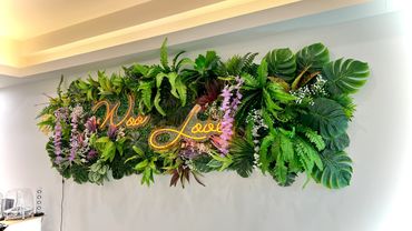 人造植物牆，人造綠牆，仿真植栽牆，仿真植生牆，植物牆設計，綠牆、植物牆、植物軟裝、綠化設計。