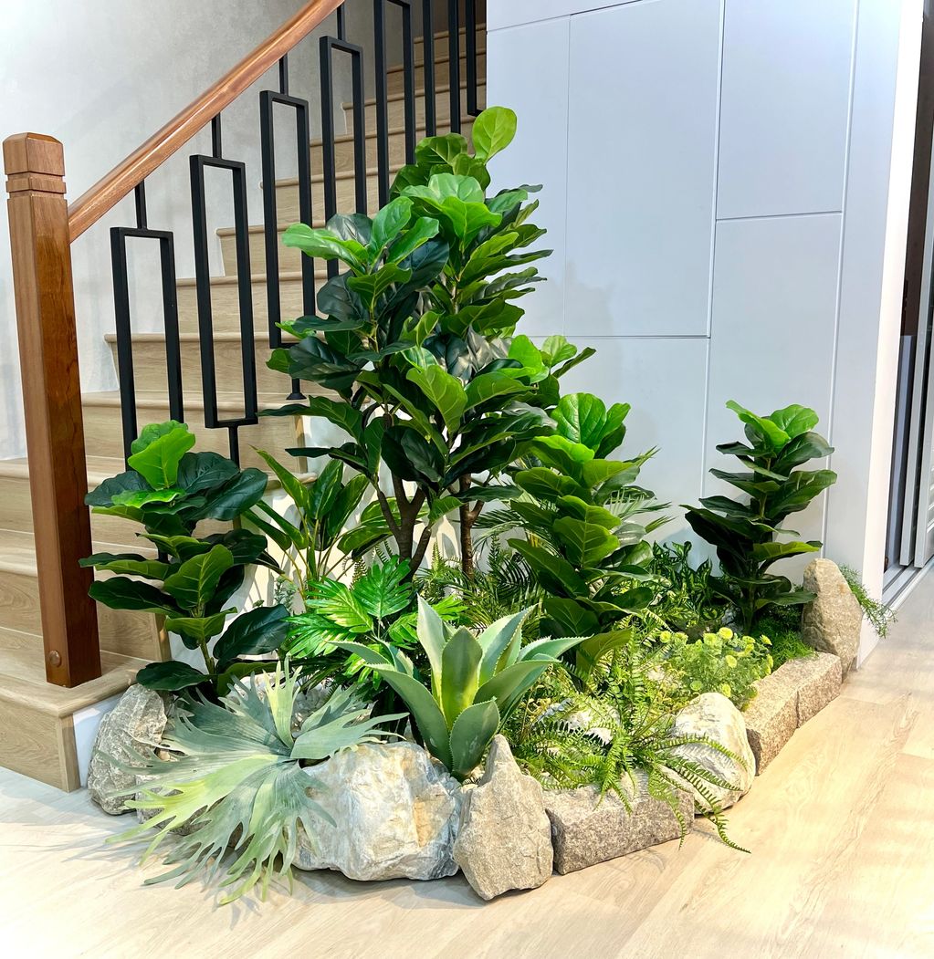 人造造景與人造植物