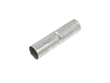 Metal pipe coupling connector.