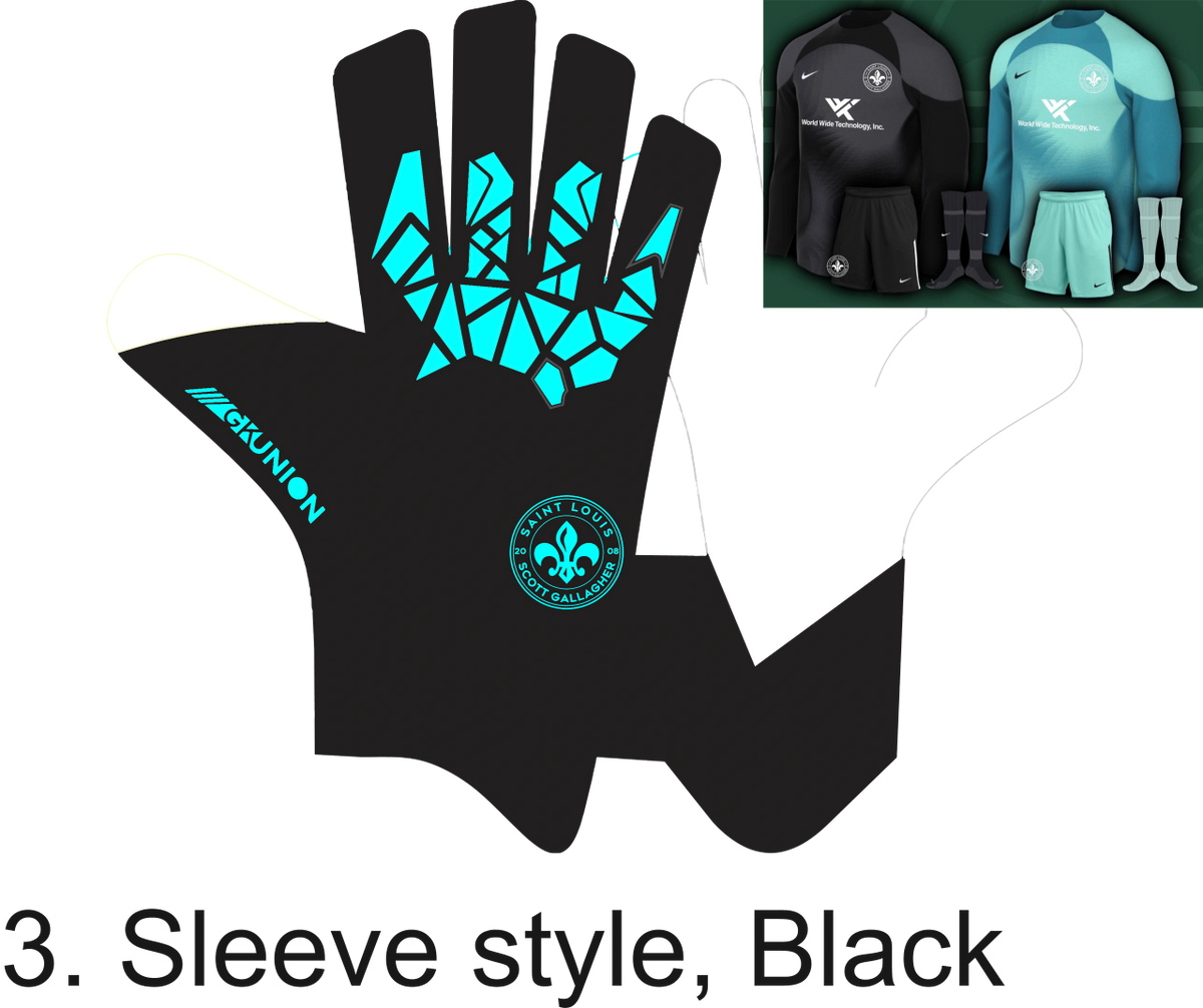 SLSG-GKU 2.0 goalkeeper gloves: Sleeve or Traditional (Strap)